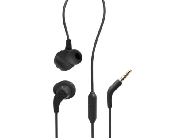 JBL Endurance Run 2 Wired Cuffie Cablato In-ear Chiamate/Musica/Sport/Tutti i giorni Nero