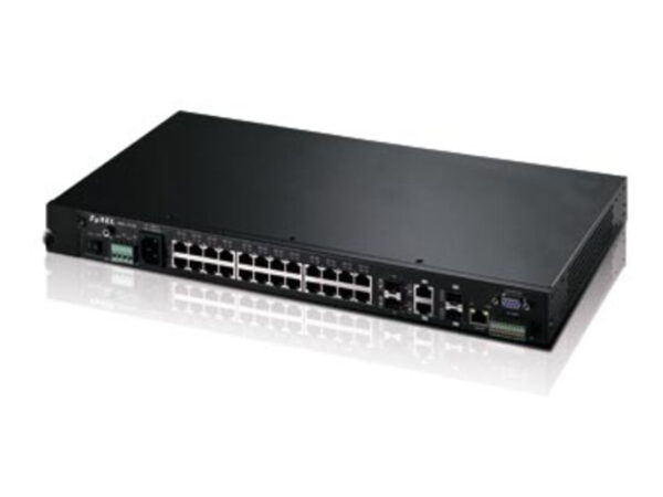 Zyxel MGS-3712 Gestito L2 Gigabit Ethernet (10/100/1000) 1U Nero