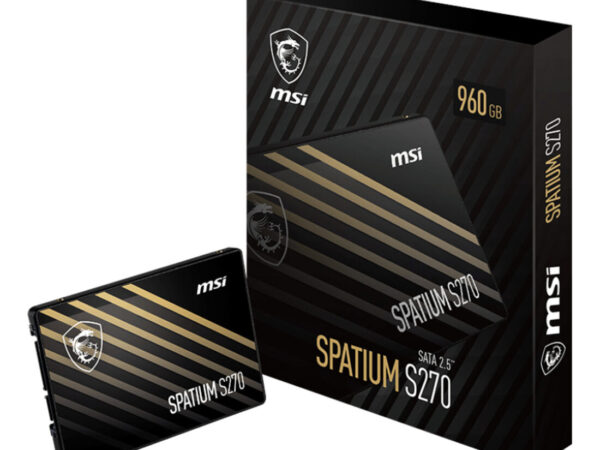 MSI Spatium S270 SATA 2.5 960GB 2.5" Serial ATA III 3D NAND