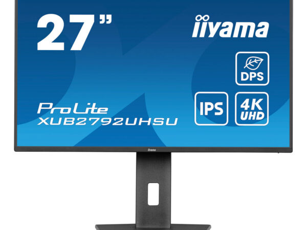 iiyama ProLite XUB2792UHSU-B6 Monitor PC 68,6 cm (27") 3840 x 2160 Pixel 4K Ultra HD LED Nero