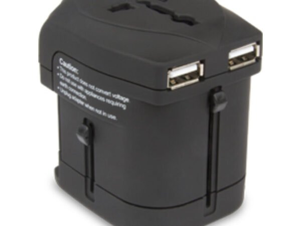 Hamlet Traver Adapter adattatore universale da viaggio per prese elettriche più caricatore usb