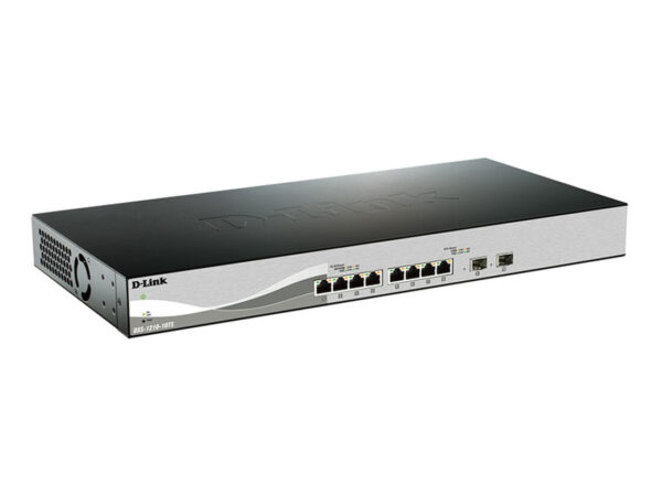 D-Link DXS-1210-10TS Gestito L2/L3 10G Ethernet (100/1000/10000) 1U Nero, Argento