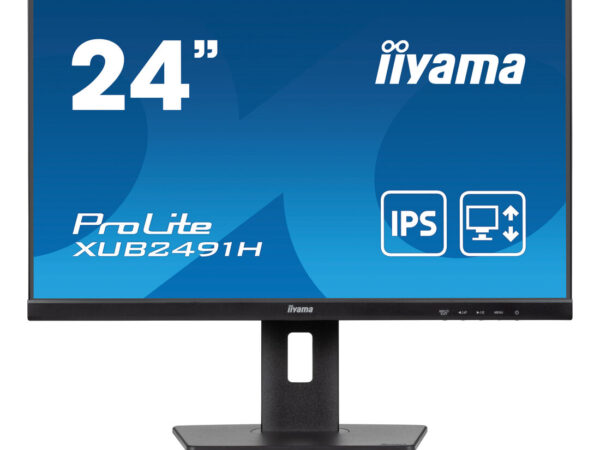 iiyama ProLite XUB2491H-B1 Monitor PC 60,5 cm (23.8") 1920 x 1080 Pixel Full HD LED Nero