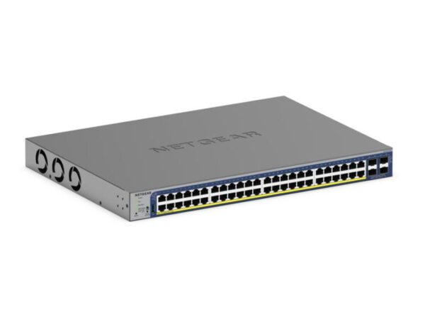 NETGEAR GS752TXP Gestito L2/L3/L4 10G Ethernet (100/1000/10000) Supporto Power over Ethernet (PoE) Nero