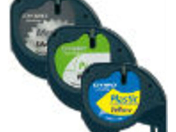 DYMO LetraTag assorted 3 pack nastro per etichettatrice