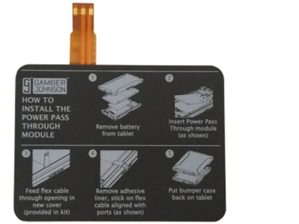 Gamber-Johnson 7160-1023-00 Caricabatterie per dispositivi mobili Tablet Nero Carica wireless Auto