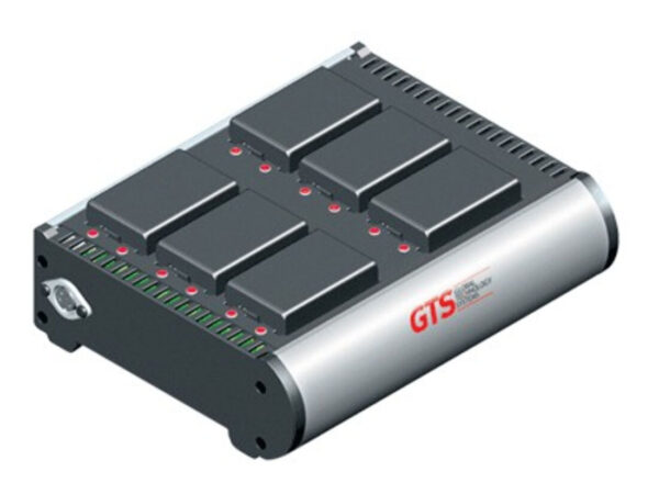 GTS HCH-7006-CHG Caricabatterie per dispositivi mobili Computer portatile Nero, Argento AC Interno
