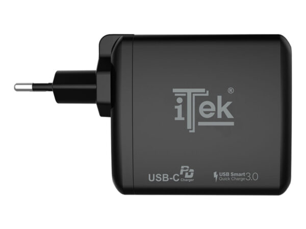 itek ITSCWUC60 Caricabatterie per dispositivi mobili Universale Nero AC Ricarica rapida Interno