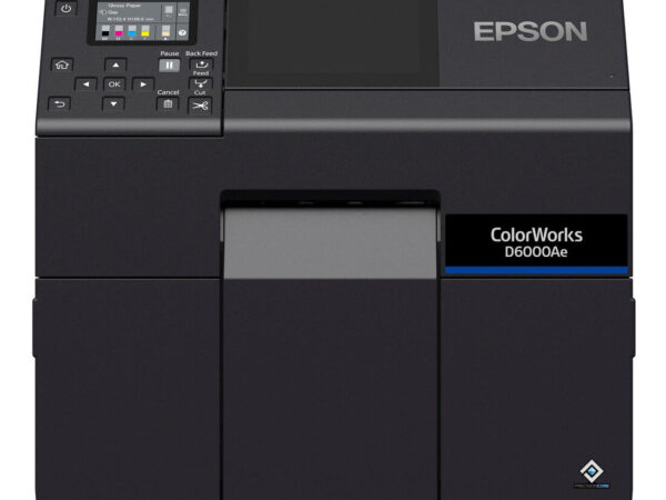 Epson ColorWorks D6000Ae stampante per etichette (CD) Trasferimento termico A colori 1200 x 1200 DPI 119 mm/s Cablato Collegamento ethernet LAN