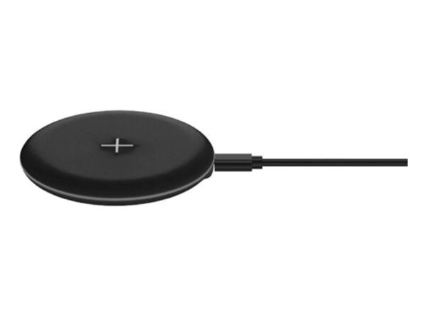 Celly WLFASTFEELBK Caricabatterie per dispositivi mobili Smartphone Nero USB Carica wireless Ricarica rapida Interno