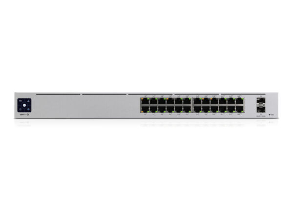 Ubiquiti UniFi Pro 24-Port PoE Gestito L2/L3 Gigabit Ethernet (10/100/1000) Supporto Power over Ethernet (PoE) 1U Argento