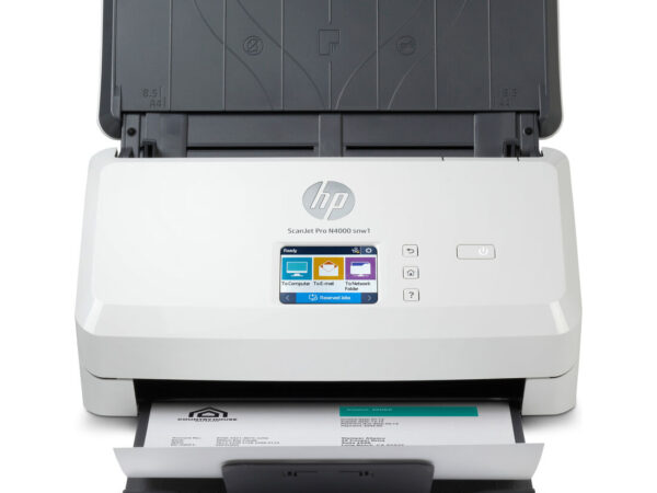 HP Scanjet Pro N4000 snw1 Sheet-feed Scanner Scanner a foglio 600 x 600 DPI A4 Nero, Bianco
