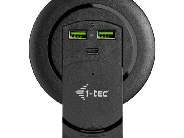 i-tec Built-in Desktop Fast Charger, USB-C PD 3.0 + 3x USB 3.0 QC3.0, 96 W