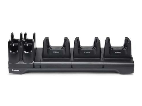 Zebra CRD3S4TRFD49UNIVCHG1 Caricabatterie per dispositivi mobili Lettore di codice a barre, Lettore RFID Nero Interno