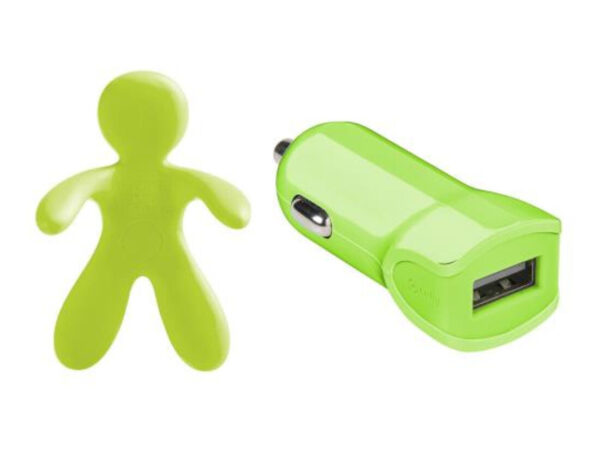 Celly GIULIOCESAREGN Caricabatterie per dispositivi mobili Verde Auto