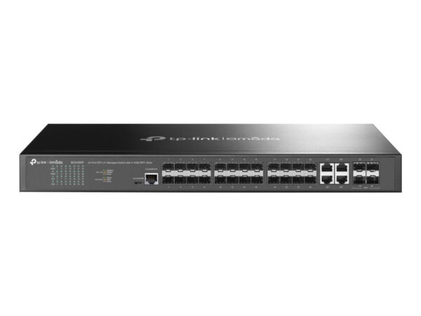 TP-Link Omada TL-SG3428XF Gestito L2+ 1U Nero
