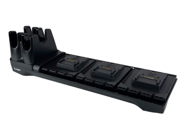 Zebra CRD3S4T-RFD49-BASE-COM-1R Caricabatterie per dispositivi mobili Lettore RFID Nero AC Interno