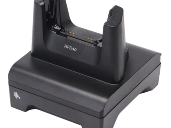 Zebra CRD1S0T-RFD49-UNIV-COM-1R Caricabatterie per dispositivi mobili Lettore RFID Nero AC Interno