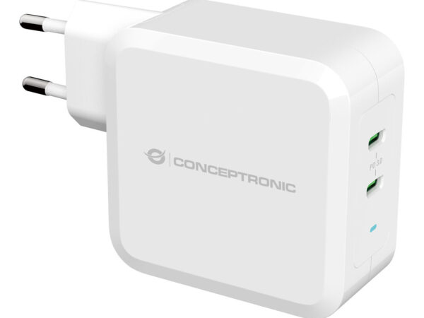 Conceptronic ALTHEA08W Caricabatterie per dispositivi mobili Universale Bianco AC Interno