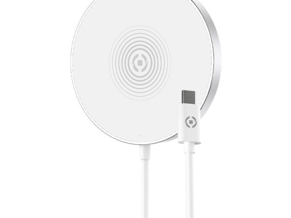 Celly MAGCHARGE Caricabatterie per dispositivi mobili Argento, Bianco Interno