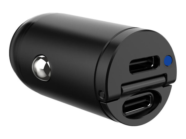 Celly CCMINI2USBCBK Caricabatterie per dispositivi mobili Nero Auto
