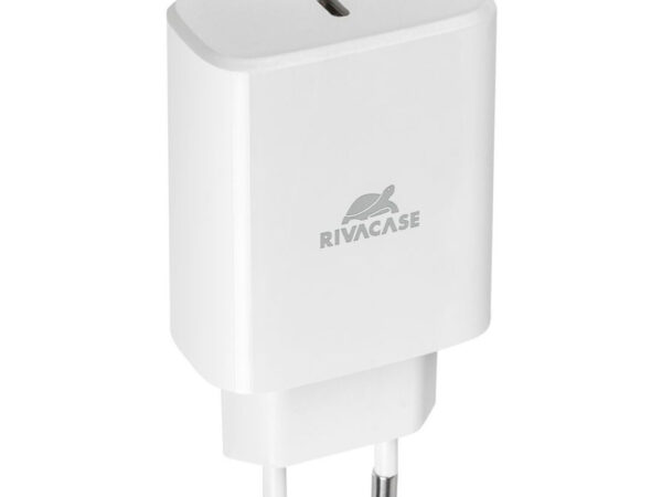 Rivacase PS4193 Caricabatterie per dispositivi mobili Universale Bianco AC Ricarica rapida Interno