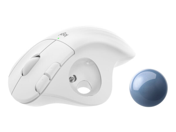 Logitech 910-006438 mouse Ufficio Mano destra RF senza fili + Bluetooth Trackball 2000 DPI