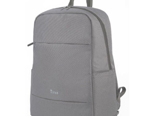 Tucano Backpack + Mouse 39,6 cm (15.6") Zaino Grigio
