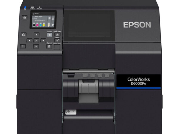 Epson ColorWorks D6000Pe stampante per etichette (CD) Trasferimento termico A colori 1200 x 1200 DPI 119 mm/s Cablato Collegamento ethernet LAN