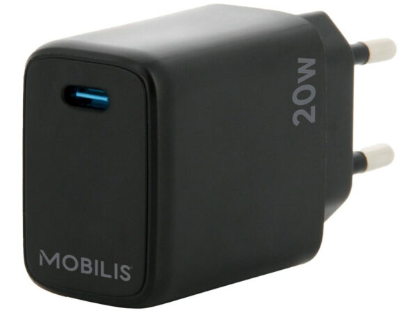 Mobilis 001361 Caricabatterie per dispositivi mobili Universale Nero AC Auto