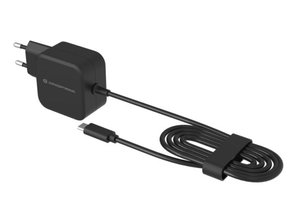 Conceptronic OZUL04BE Caricabatterie per dispositivi mobili Universale Nero AC Interno
