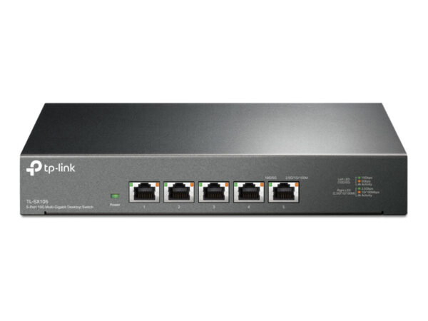 TP-Link TL-SX105 switch di rete Non gestito 10G Ethernet (100/1000/10000) Nero