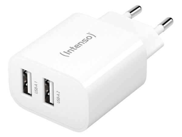 Intenso POWER ADAPTER 2XUSB-A/7802412 Universale Bianco AC Interno