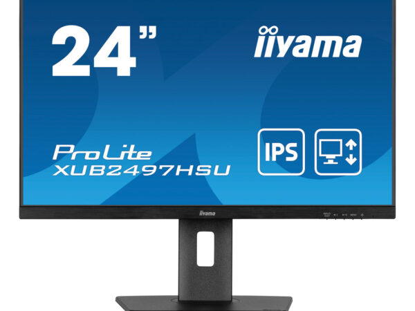 iiyama XUB2497HSU-B2 Monitor PC 60,5 cm (23.8") 1920 x 1080 Pixel Full HD LED Nero