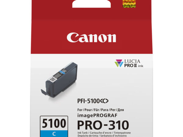 Canon PFI-5100 C cartuccia d'inchiostro 1 pz Originale Ciano