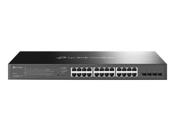 TP-Link Omada TL-SG2428P Gestito L2/L2+ Gigabit Ethernet (10/100/1000) Supporto Power over Ethernet (PoE) 1U Nero