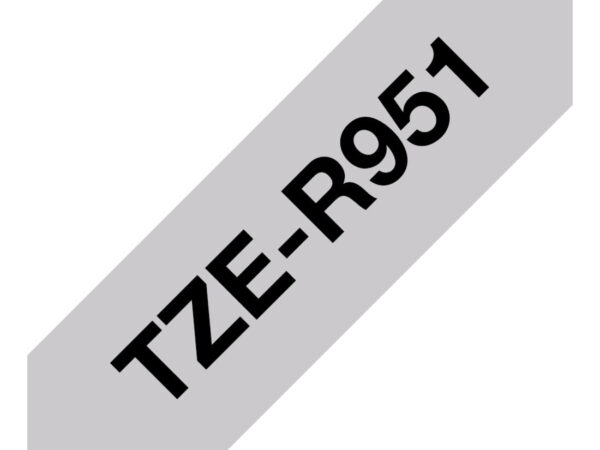Brother TZE-R951 nastro per etichettatrice Nero su argento