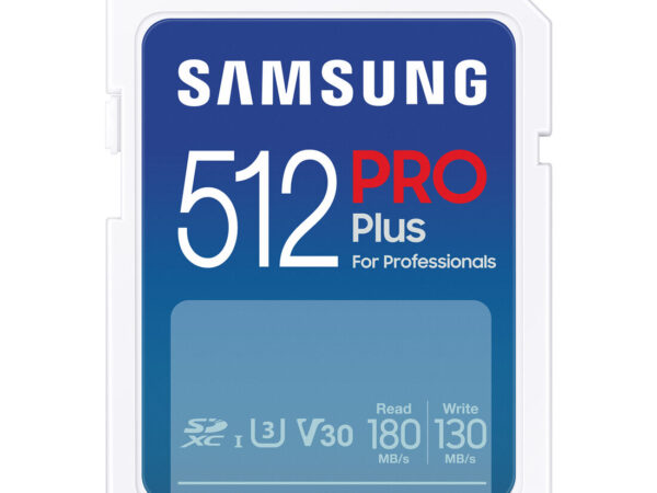 Samsung PRO Plus SD Card - Scheda di memoria 512GB (2023)