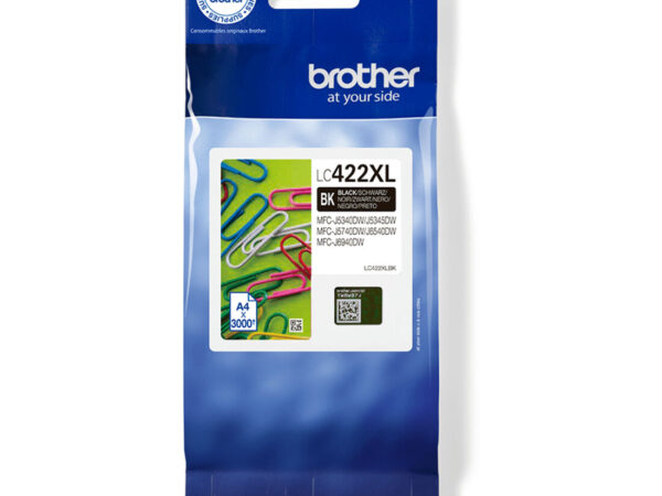 Brother LC422XLBK cartuccia d'inchiostro 1 pz Originale Nero