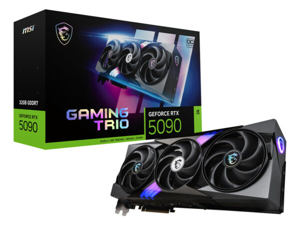 MSI GAMING GeForce RTX5090 TRIO OC 32GB NVIDIA GeForce RTX 5090 GDDR7