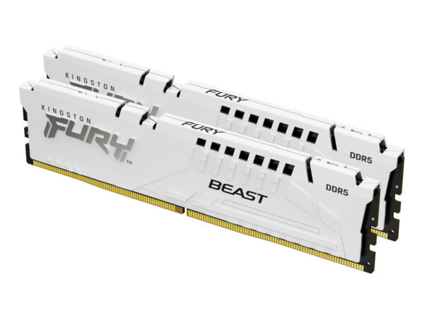 Kingston Technology FURY Beast 32GB 6000MT/s DDR5 CL36 DIMM (Kit da 2) White EXPO