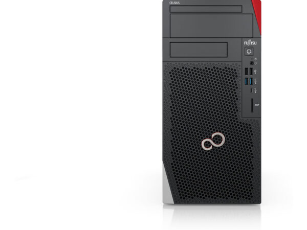 Fujitsu CELSIUS W5012 Intel Core i9 i9-13900K 32 GB DDR5-SDRAM 1,02 TB SSD Windows 11 Pro Desktop Stazione di lavoro Nero, Rosso