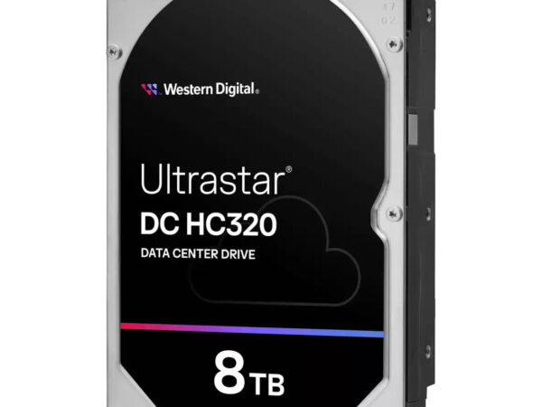 Western Digital Ultrastar DC HC320 disco rigido interno 8 TB 7200 Giri/min 256 MB 3.5" SAS