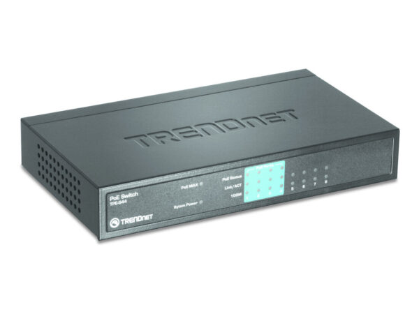 Trendnet TPE-S44 switch di rete Non gestito Supporto Power over Ethernet (PoE) Blu