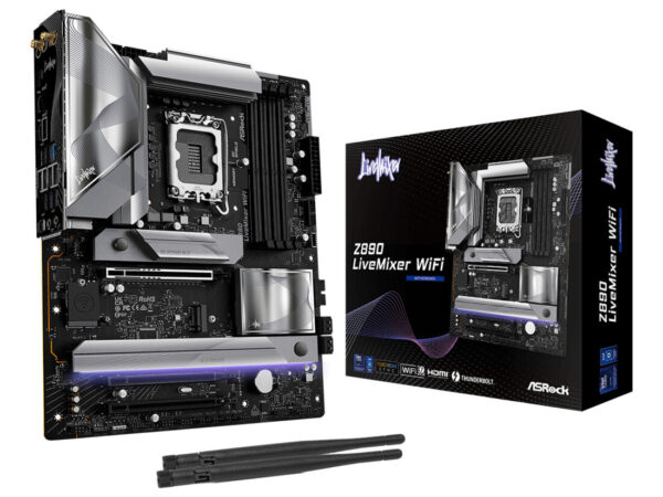 Asrock Z890 LiveMixer WiFi Intel Z890 LGA 1851 (Socket V1) ATX
