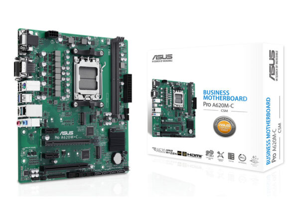 ASUS PRO A620M-C-CSM AMD A620 Socket AM5 micro ATX