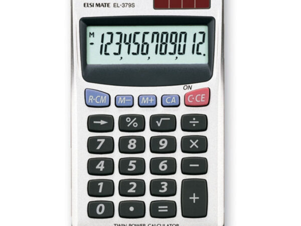 Sharp EL-379SB calcolatrice Tasca Calcolatrice di base Bianco
