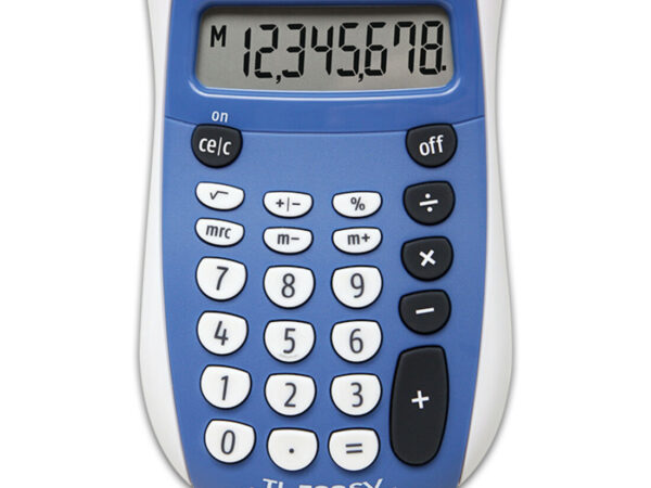 Texas Instruments TI-503 SV calcolatrice Tasca Calcolatrice con display Blu, Grigio