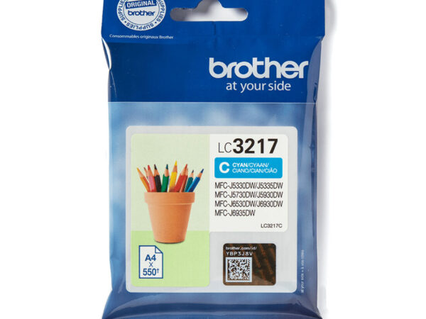 Brother LC3217C cartuccia d'inchiostro 1 pz Originale Ciano