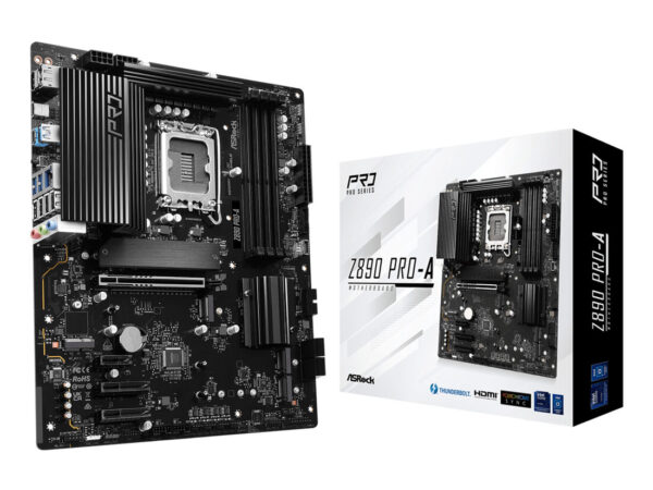 Asrock Z890 Pro-A Intel Z890 LGA 1851 (Socket V1) ATX